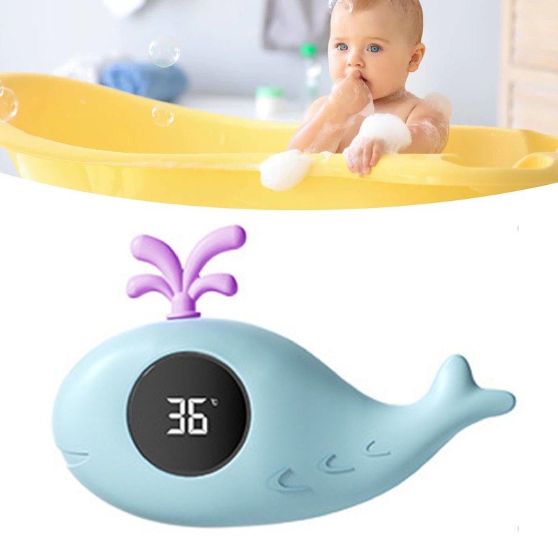 Baby Bath Thermometer Electronic Floating Baby Thermometer Toy for Infants