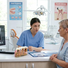 Dental Caries Tooth Anatomy Model Tooth Pathology Models Caries Evolution Model for Comprehensive Structure Teaching and Oral Study