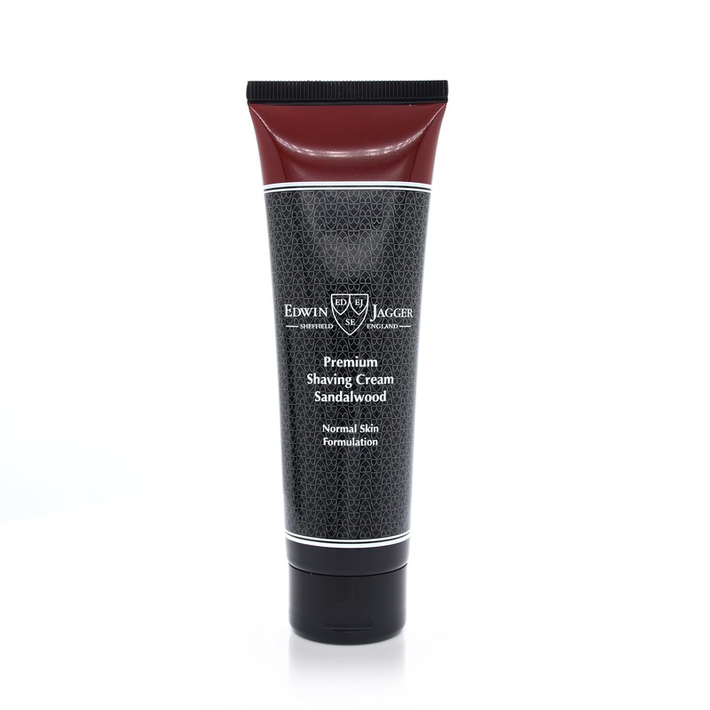 Edwin Jagger SCSWT Sandalwood 99.9% Natural Premium Shaving Cream 75ml