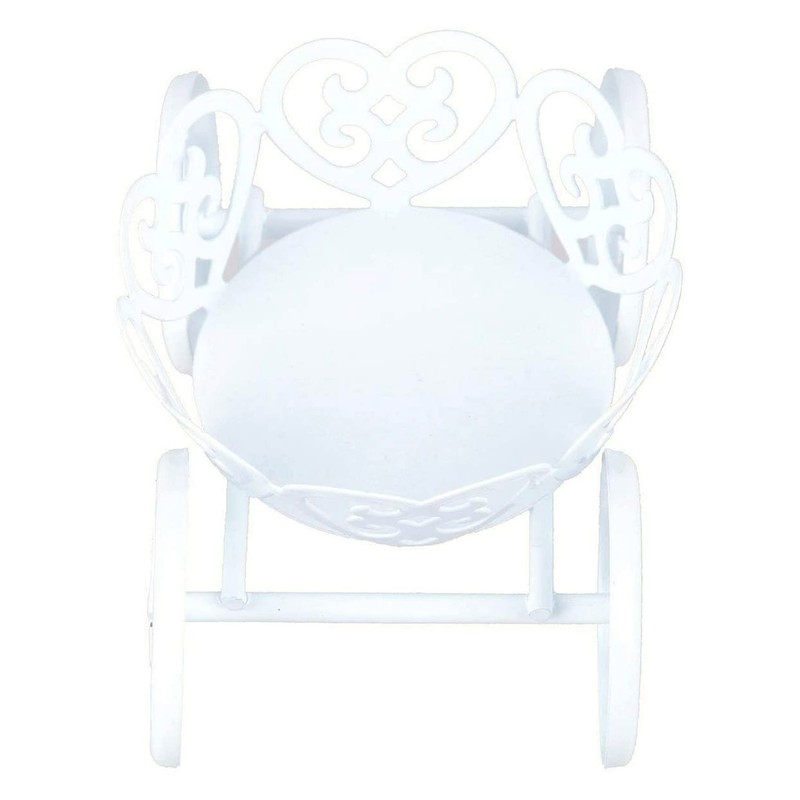 4-Pack Single Princess Carriage Cupcake Stand Holder Display