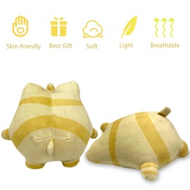 Zelda Cuddly Toy Krog, Zelda Plush Toy, Zelda Krog Plush Toy, 18 cm Forest Elf Korok Cuddly Toy, Krog Cuddly Toy, PQKL-party Breath of The Wild Kawaii Plush Toy for Children, Girls, Boys