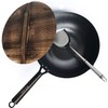 Souped Up Recipes 12.5 Inch Carbon Steel Wok For Electric,