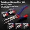 WORKPRO 6-piece Mini Pliers Set Jewelry plier Cutting Bending Comfort