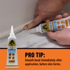 Gorilla Waterproof Caulk & Seal Silicone Sealant, 2.8oz Squeeze Tube