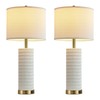 Reaketon 26.5" Ceramic Table Lamps Set of 2, 3 Way
