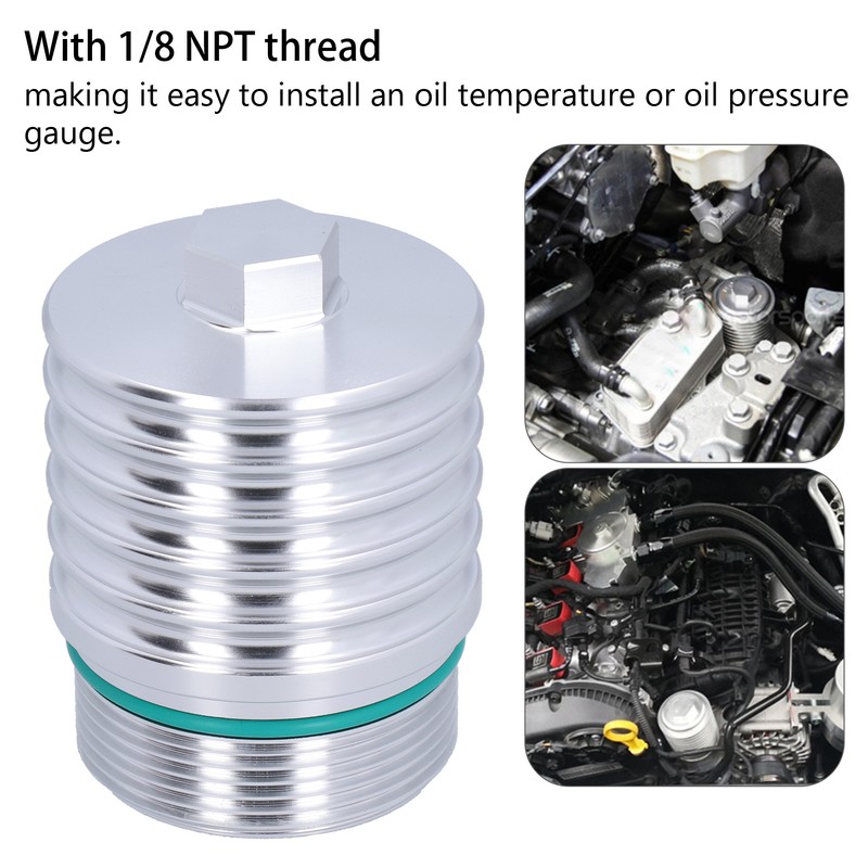 Transmission Oil Filter Housing Cooling Cover 02E305045 Replacement for Seat