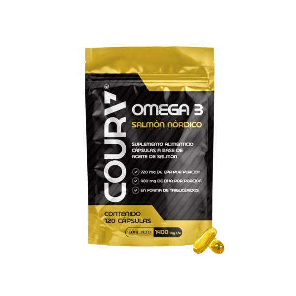 COURA - Omega 3 de Salmn Nrdico - 1200 mg