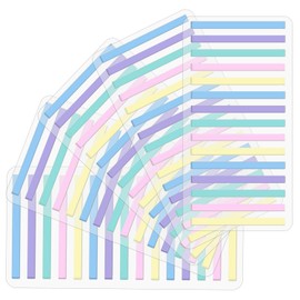 Sticky Notes, Sticky Notes, Pack of 5, Thin, Small, Durable and Practical, Various Colors, Portability (Macaron pp Cards)