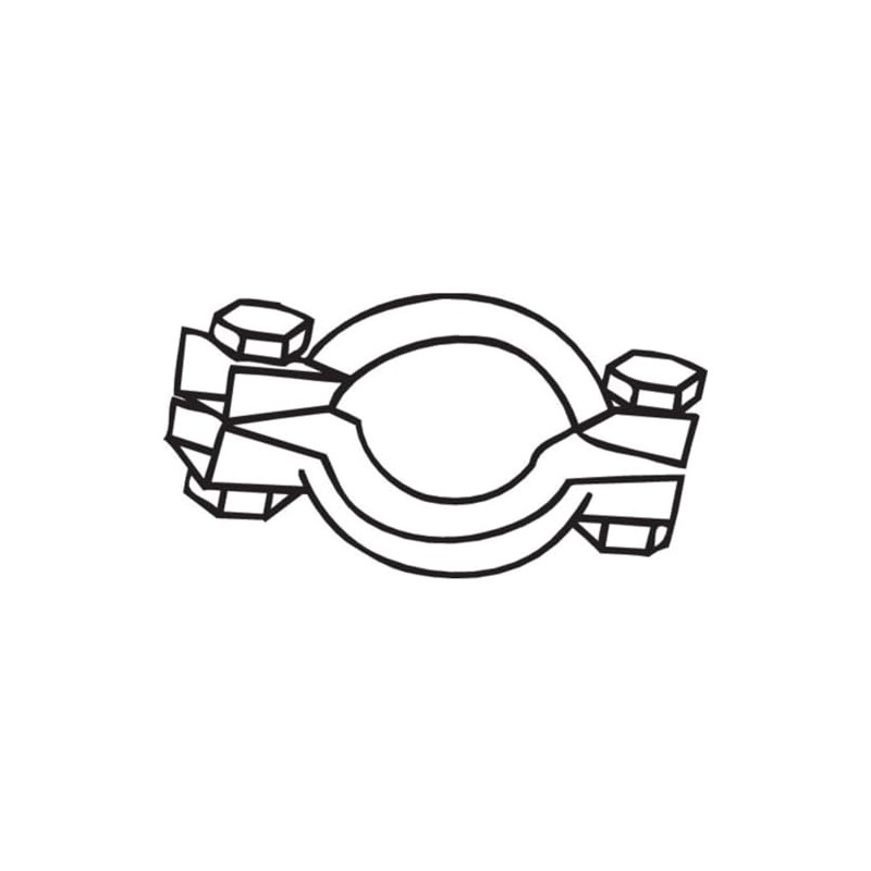 Bosal 254-920 Clamping Piece, exhaust system