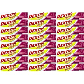 48 PACKS of Dextro Energy Blackcurrant 47g