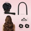 Rizos sin Calor，Rizadores de Cabello Sin Calor 5Piezas，Gorra De Seda