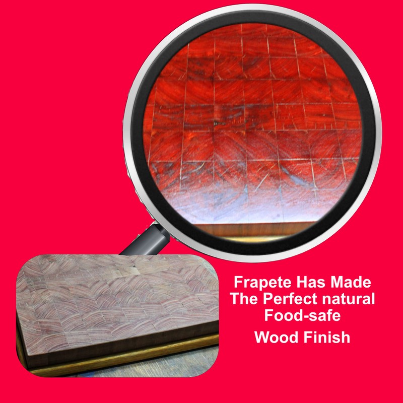 frapete Vegan Cutting Board Conditioner Wax Protects Nourishes Using 100%