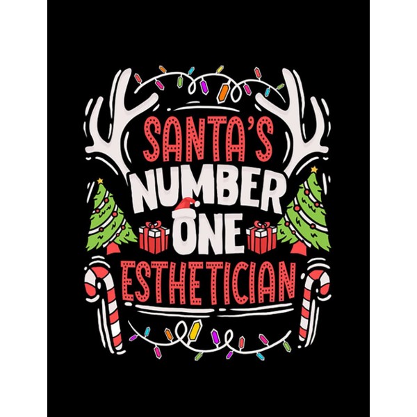 Esthetician s Number One Esthetician Christmas Skin Care: Notebook (Journal,