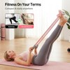 Pedal Resistance Bands with Handles, Banda Elástica de Resistencia de
