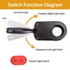 10L0L Golf Cart Turn Signal Kit with Horn Brake Hazard