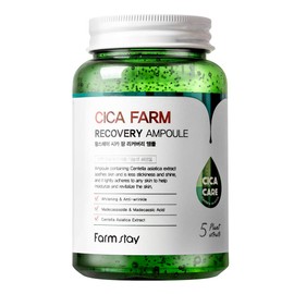 FARM STAY CICA FARM Recovery Ampoule 8.45 fl oz/ 250ml, Hydrating, Calming Gel Ampoule with Vitamin Capsules