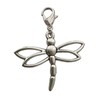 WYGUYO 2pcs Dragonfly Clip on Charm, Dragonfly Zipper Pull, Insect