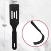 Professional Nylon Mini Spatula, Heat-Resistant Serving Spatula for Nonstick Pans,