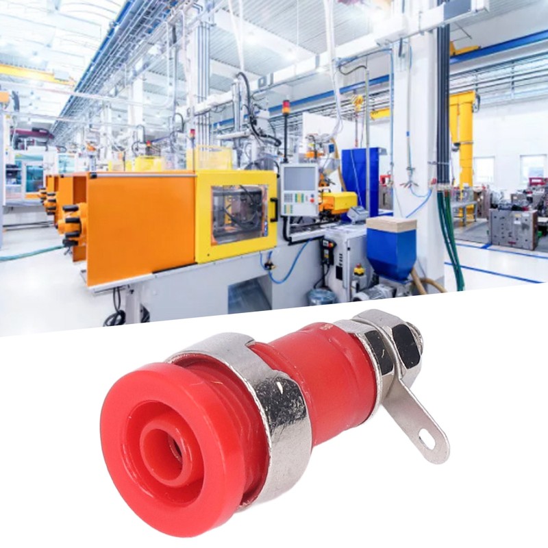 50Pcs Banana Socket 4mm Good Performance Durable Material Widely Used