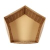 Weinkarton24.com 10 x Large Loop Gift Basket, Corrugated Cardboard Basket,