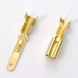 Daytona 96159 Motorcycle Flat Terminal Set, 110 Type, 30 Pieces