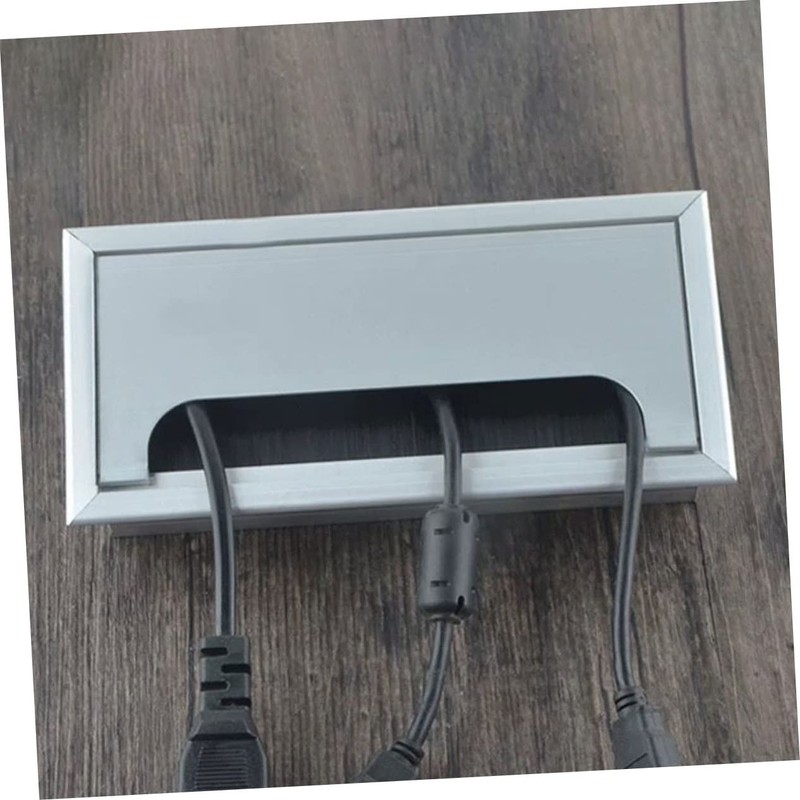SHINEOFI Cable Management Box Cover Desk Threading Cover for Office