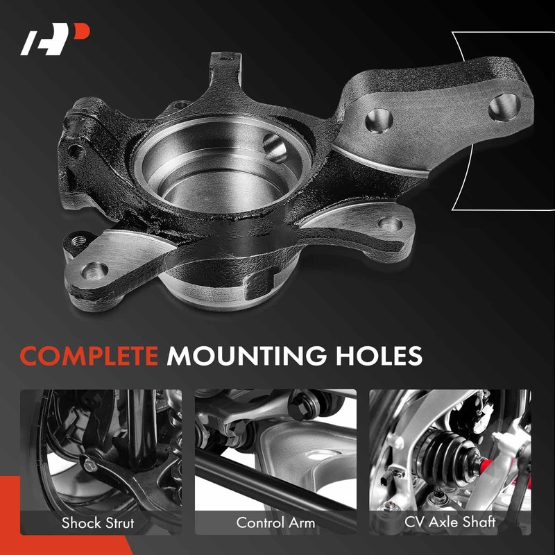 A-Premium Front Suspension Steering Knuckle Compatible with Subaru Forester 00-08,
