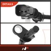 A-Premium Sensor de velocidad de rueda ABS compatible con Ford