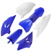 Silscvtt Motorcycle Mudguard ABS Plastic Side Cover Fairing Kit Replacement