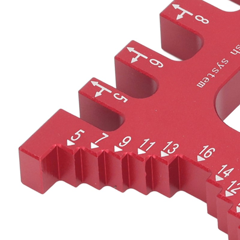 Dovetail Jig Tenon Caliper High Accuracy Laser Scales Carpentry Router