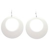Bluebubble DISCO FEVER 56mm Large Round Monochrome Hoop Earrings -