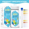 SaySummer Salt-Water Pool Test Strips Kit: 125 Counts 8-in-1 Salt