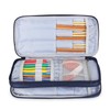 Teamoy Knitting Needles Storage Case, Loop Needles (Up to 9.8