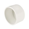 sourcing map 50mm PVC Pipe Cap Fitting, Slip Socket External