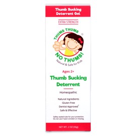 Thumb Thumb NO Thumb Extra Strength - All Natural Thumb Sucking Deterrent for Kids, Dentist Approved, Stop Thumb Sucking