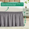 Biscaynebay Wrap Around Bed Skirts for Twin & Twin XL