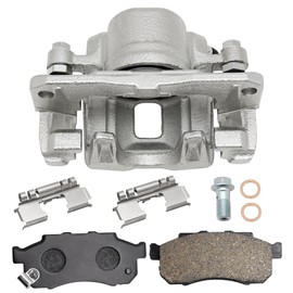 M MATI Front Right Brake Caliper & Ceramic Brake Pads for Honda Pioneer 700 Pioneer 500 520 SXS700 SXS500 SXS520 2014-2023 45019-S3A-013 06452-HL3-A00
