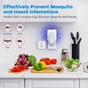 Indoor Fly Trap Plug-in Insect Traps 2 Devices with 6