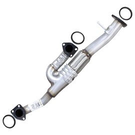 Exhaust Front Pipe Compatible for 2012 Honda Crosstour 3.5L | Stainless Steel | Northeastern Exhaust | Free Gaskets Included | Fit For AWD Models Only | Automotive Replacement Part