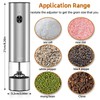 Electric Pepper Grinder & Salt Mill - Battery Operated Stainless