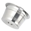 Stainless Steel Coffee Capsule Eco Friendly with Spoon Brush Reusable