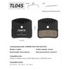 Disc Brake Ceramic Pads Compatible with Shimano H03A H03C D02S