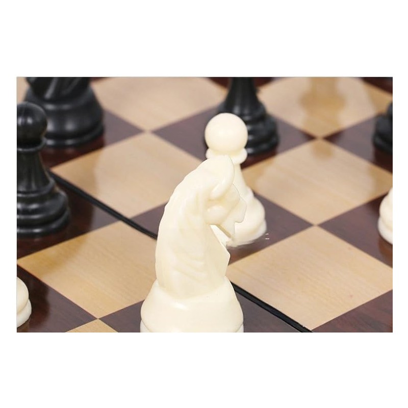 Genérico Ajedrez Magnético, Ajedrez Plegable con Tablero de Chess, Tablero