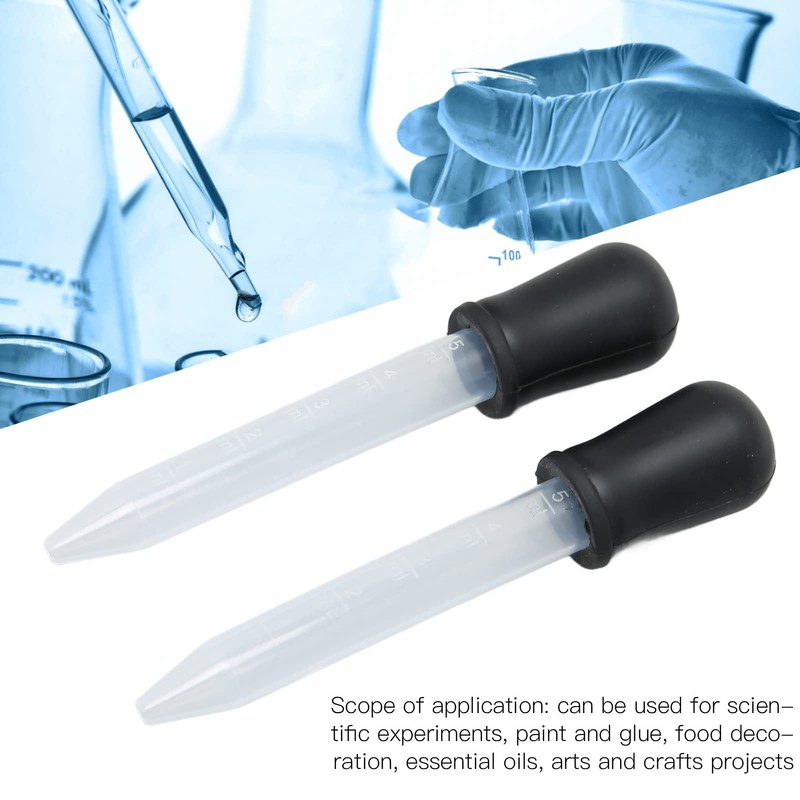 Dropper, Water Dropper Light Weight for Home for Scientific Experiments