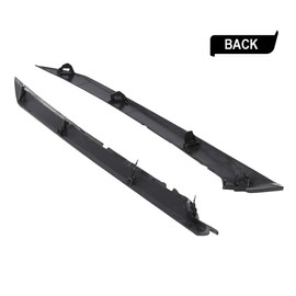 G-PLUS Front Bumper Grille Trim Molding Pair Compatible with Toyota Camry SE XSE 2018-2022 5271306100, 5271206100, TO1047105, TO1046105 Matte Black