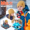 Children's Winter Hat, Hat with Warm Fleece Lining, Comfortable Knitted