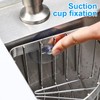 NUOBESTY Sponge Holder for Kitchen Sink, Corner Sink Caddy with