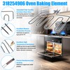 UPGRADED 318254906 Oven Heating Element Compatible with Frigidaire Kenmore Electrolux