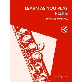 Learn As You Play Flute - Flute - Sheet music with Online audio files - Boosey & Hawkes (BH 13962)