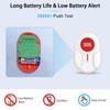 DAYTECH Wireless Caregiver Pager Emergency Button for Seniors WiFi Smart
